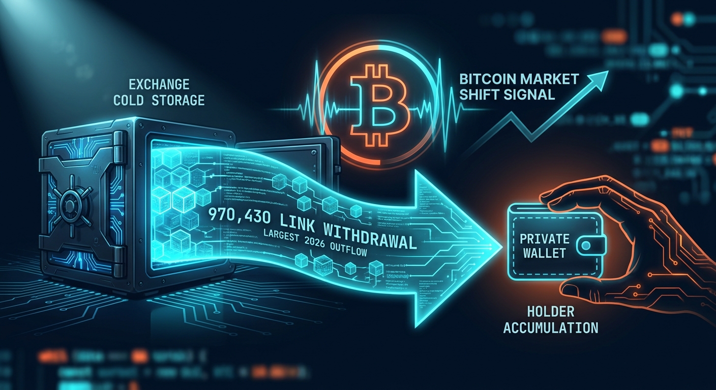 Chainlink's Largest 2026 Exchange Outflow Signals Potential Bitcoin Market Shift