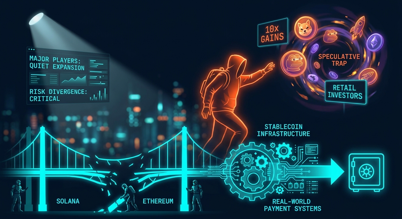 Stablecoin Infrastructure Quietly Expands on Solana as Speculative Traps Proliferate