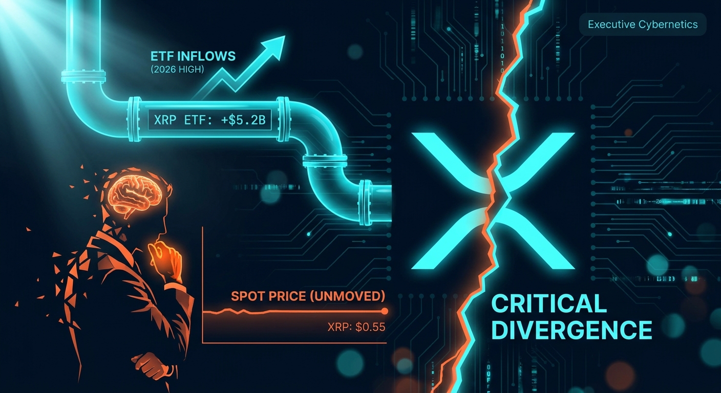 XRP ETF Inflows Hit 2026 High on Regulatory Hope, Spot Price Unmoved