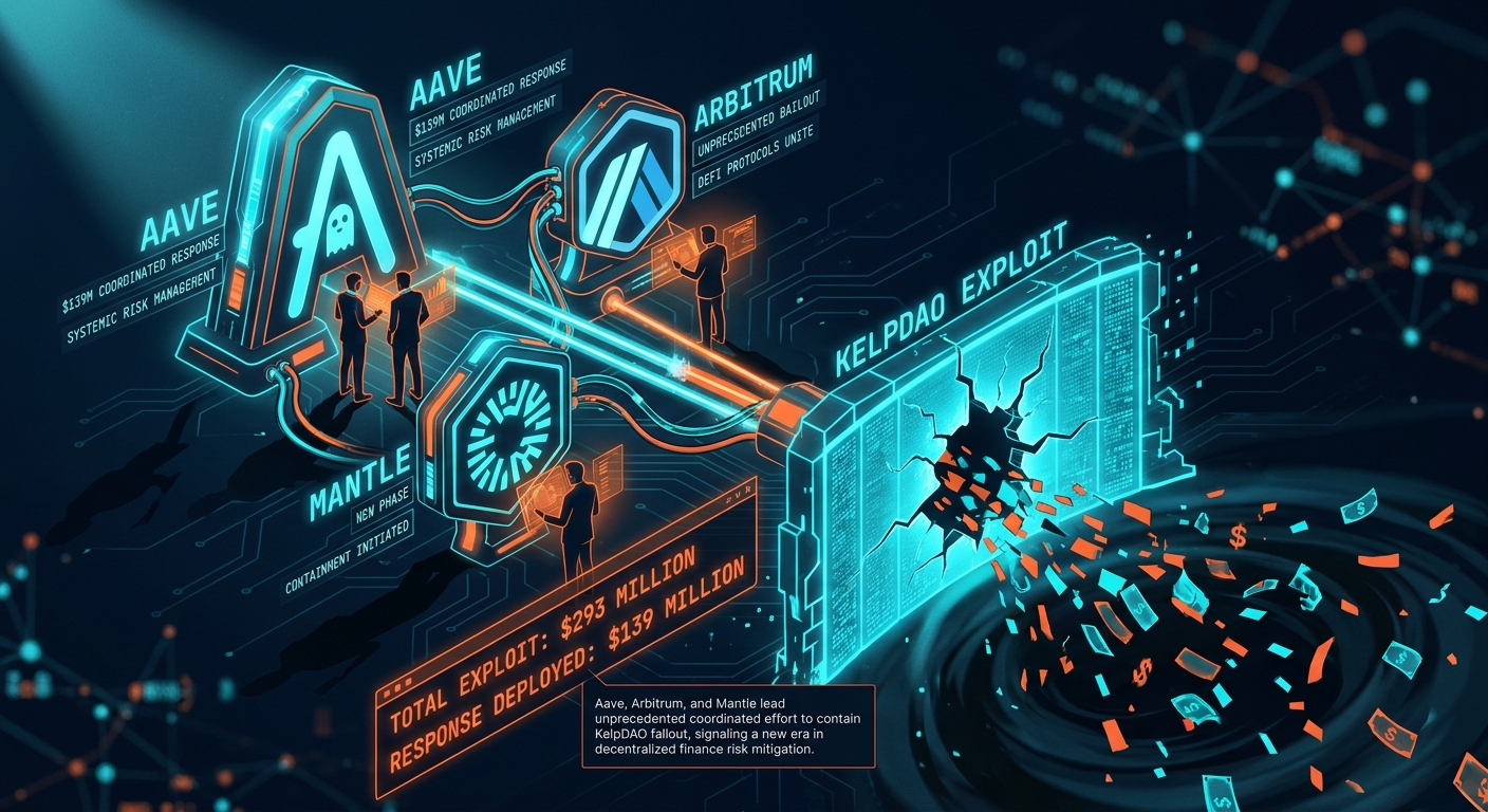 Aave, Arbitrum Lead $139 Million Coordinated Response to Contain KelpDAO Exploit Fallout