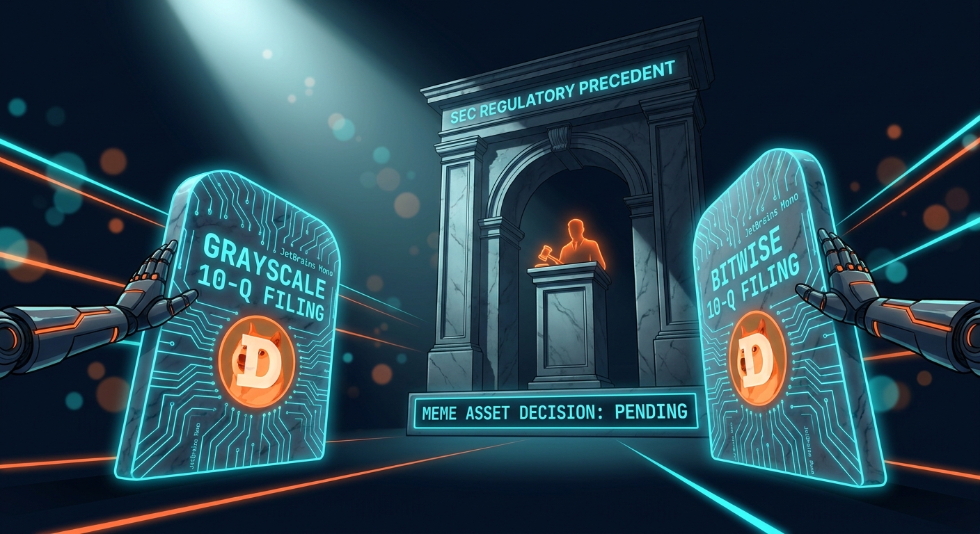 Grayscale and Bitwise File for Spot Dogecoin ETFs, Forcing SEC Decision on Meme Assets