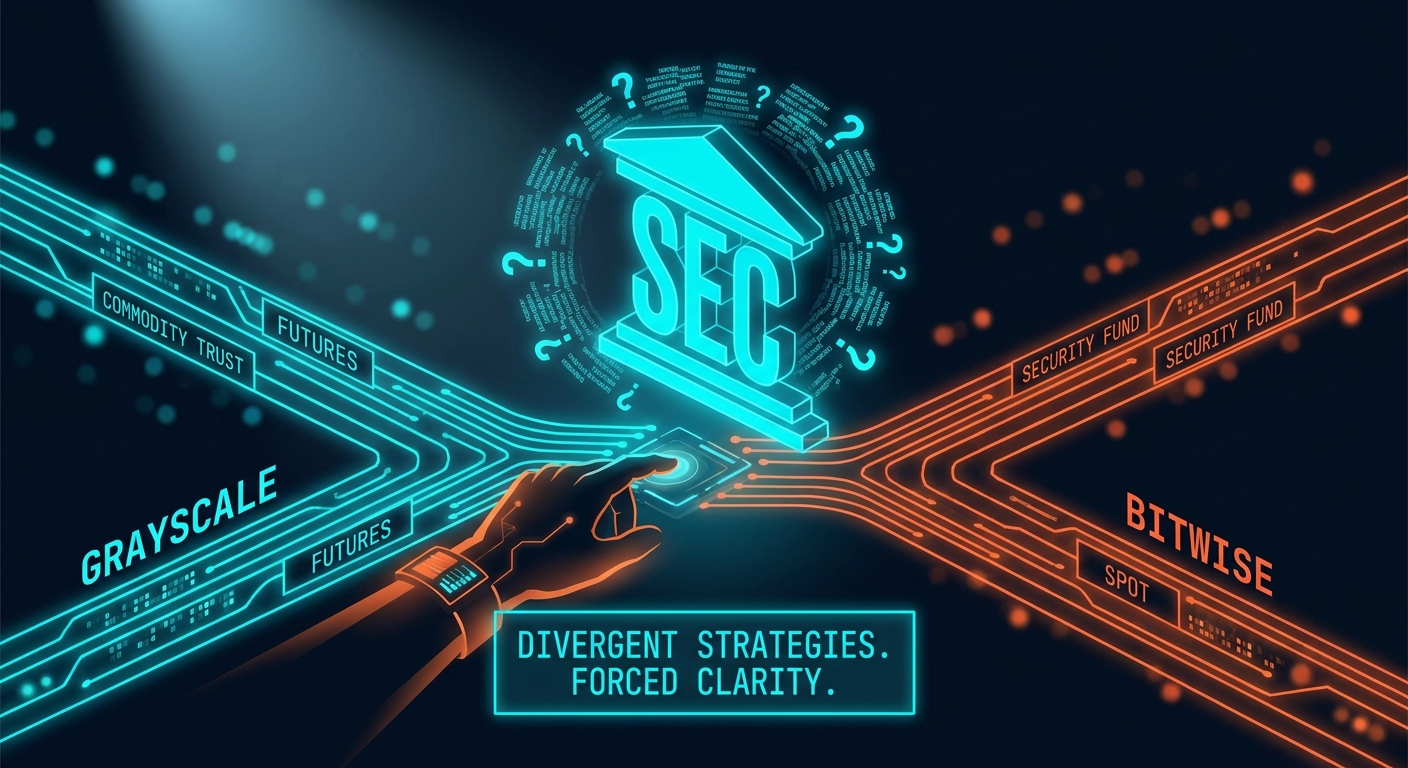 Grayscale and Bitwise XRP ETF Filings Reveal Divergent Legal Strategy to Force SEC Clarity