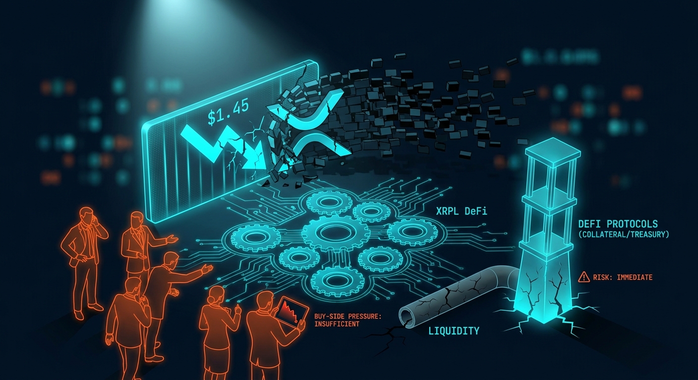 XRP Rejection at $1.45 Signals Liquidity Concerns for XRPL DeFi Builders