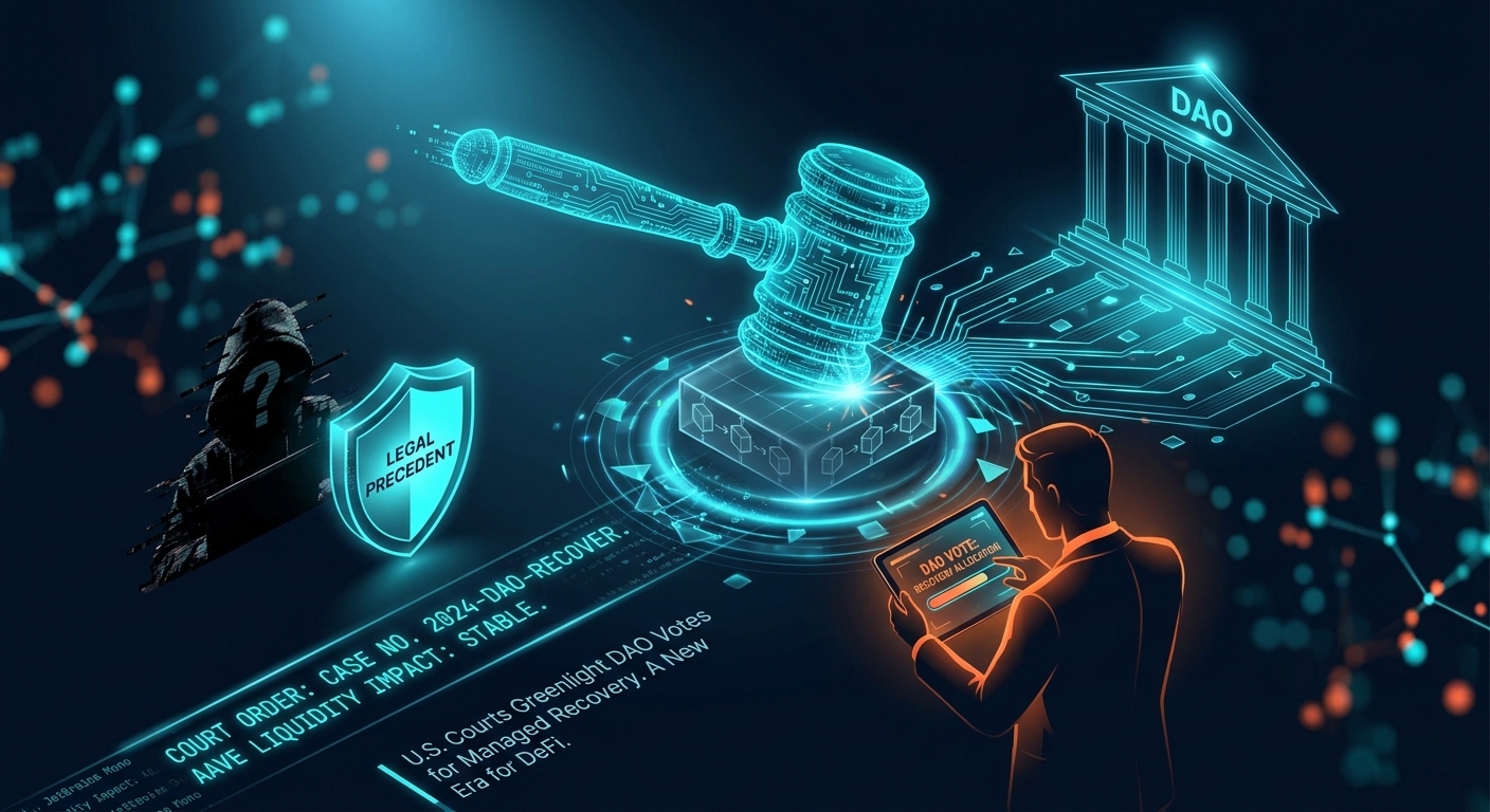 Court-Sanctioned DAO Votes Redefine DeFi Exploit Recovery, Impacting Aave's Stablecoin Liquidity
