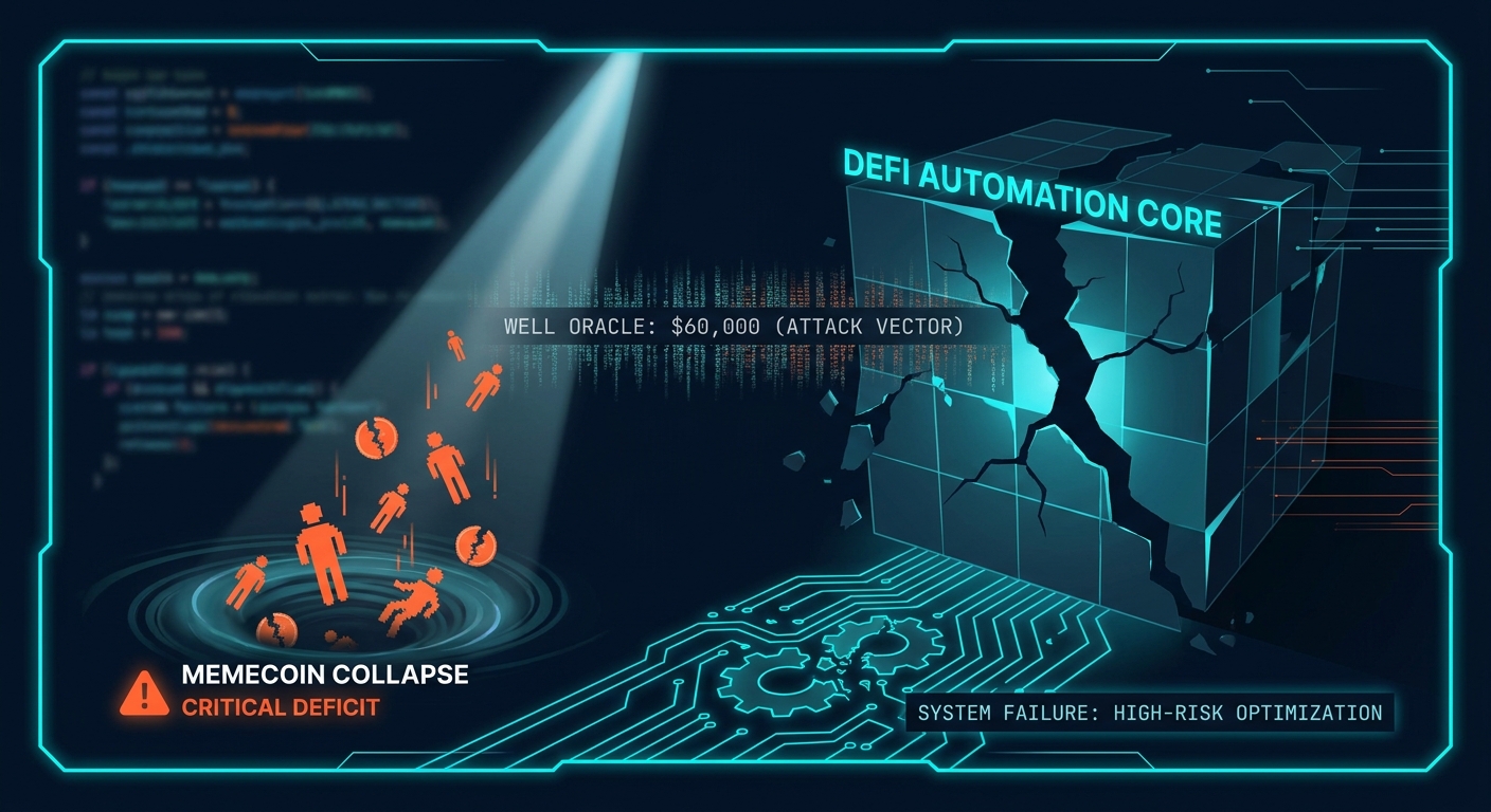 Memecoin Collapse via WELL Oracle Attack Exposes DeFi's Core Automation Deficit