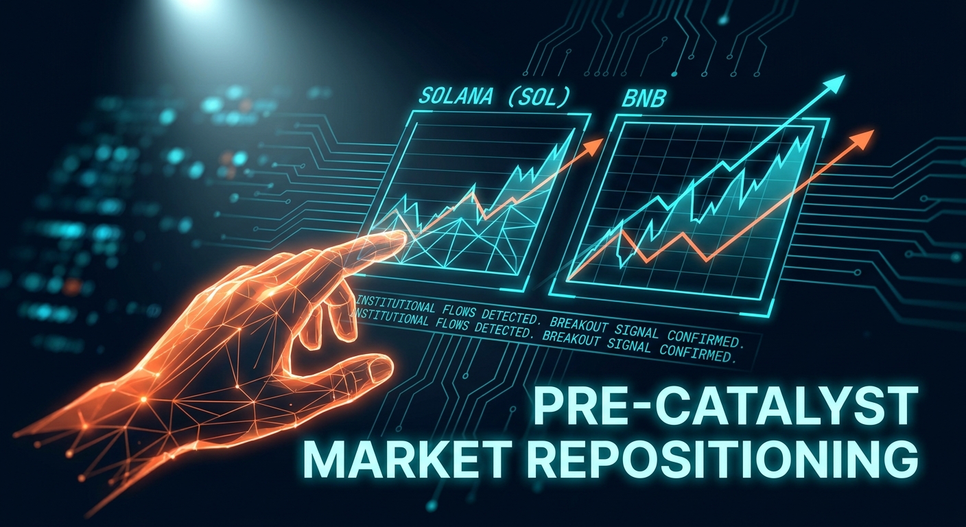 Solana and BNB Technical Breakouts Signal Pre-Catalyst Market Repositioning