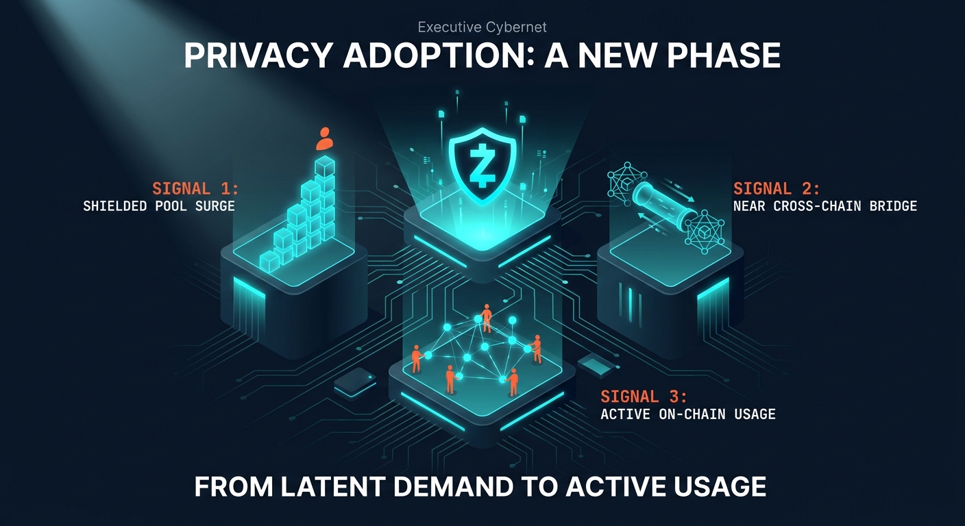 Three Signals Show Zcash Privacy Adoption Is Entering a New Phase