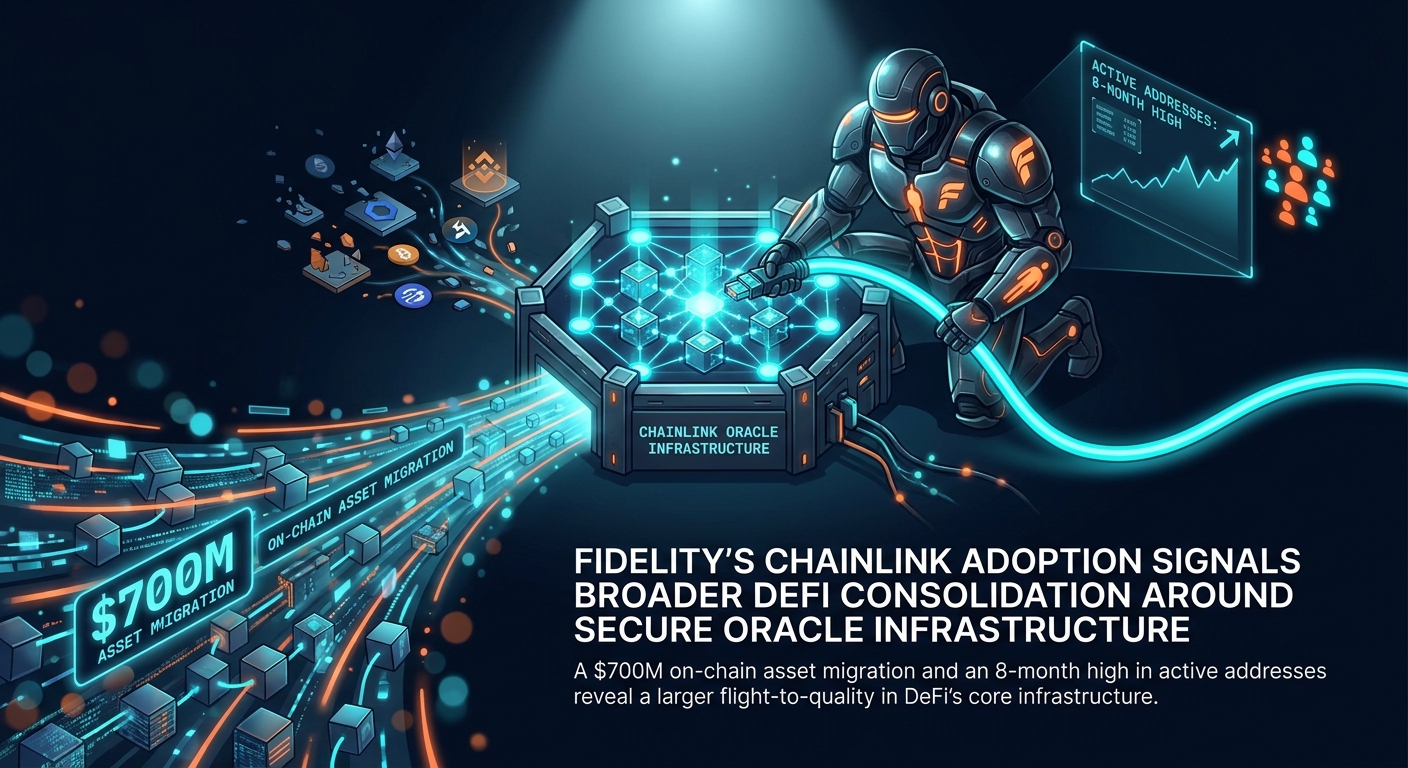 Fidelity's Chainlink Adoption Signals Broader DeFi Consolidation Around Secure Oracle Infrastructure