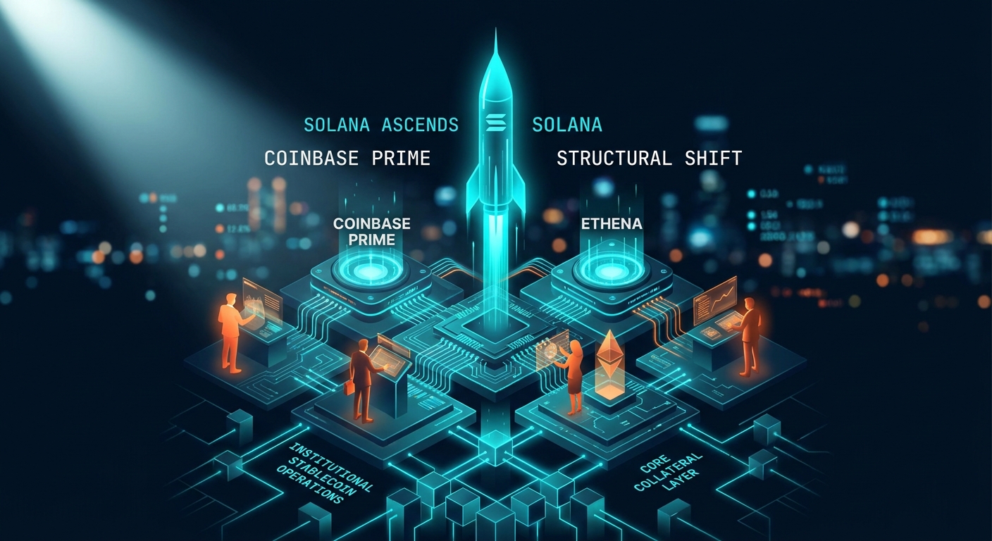 Solana Ascends as Core Collateral Layer for Institutional Stablecoin Operations