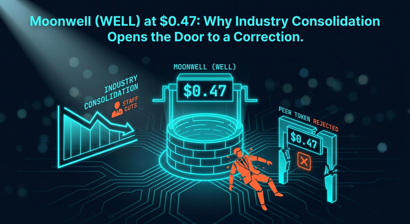 Moonwell (WELL) at $0.47: Why Industry Consolidation Opens the Door to a Correction