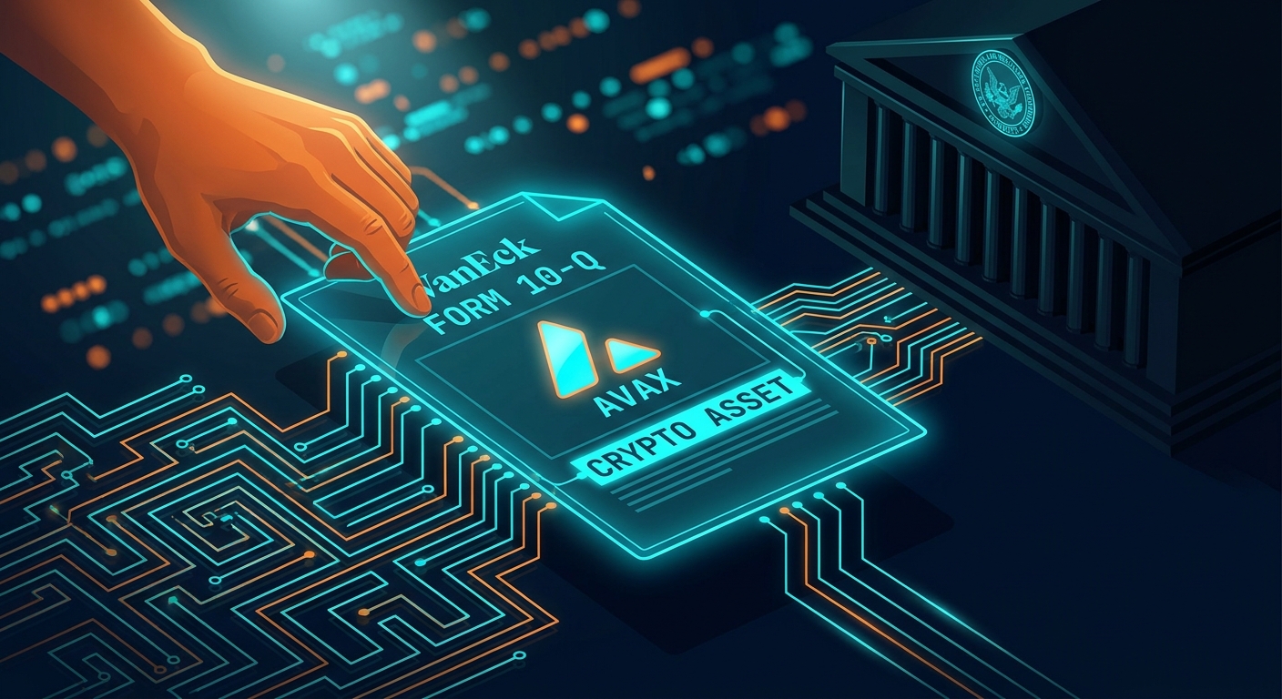 VanEck SEC Filing Designates Avalanche (AVAX) as 'Crypto Asset' in ETF Document