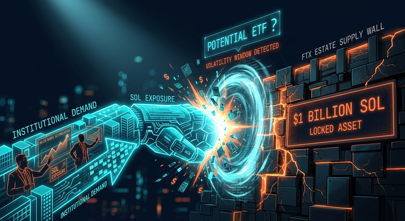 Institutional Solana Demand Meets FTX Supply Wall Ahead of Potential ETF