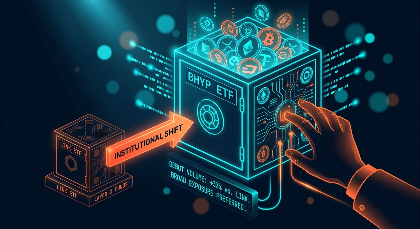 Diversified Altcoin ETF Outperforms Oracle, Layer-1 Funds, Signaling Investor Shift