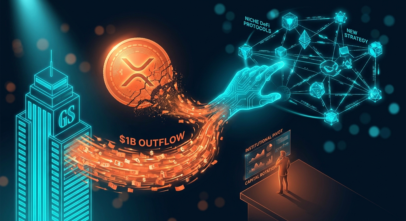 Beyond Bitcoin: Goldman Sachs Drops XRP as Institutions Rotate Capital