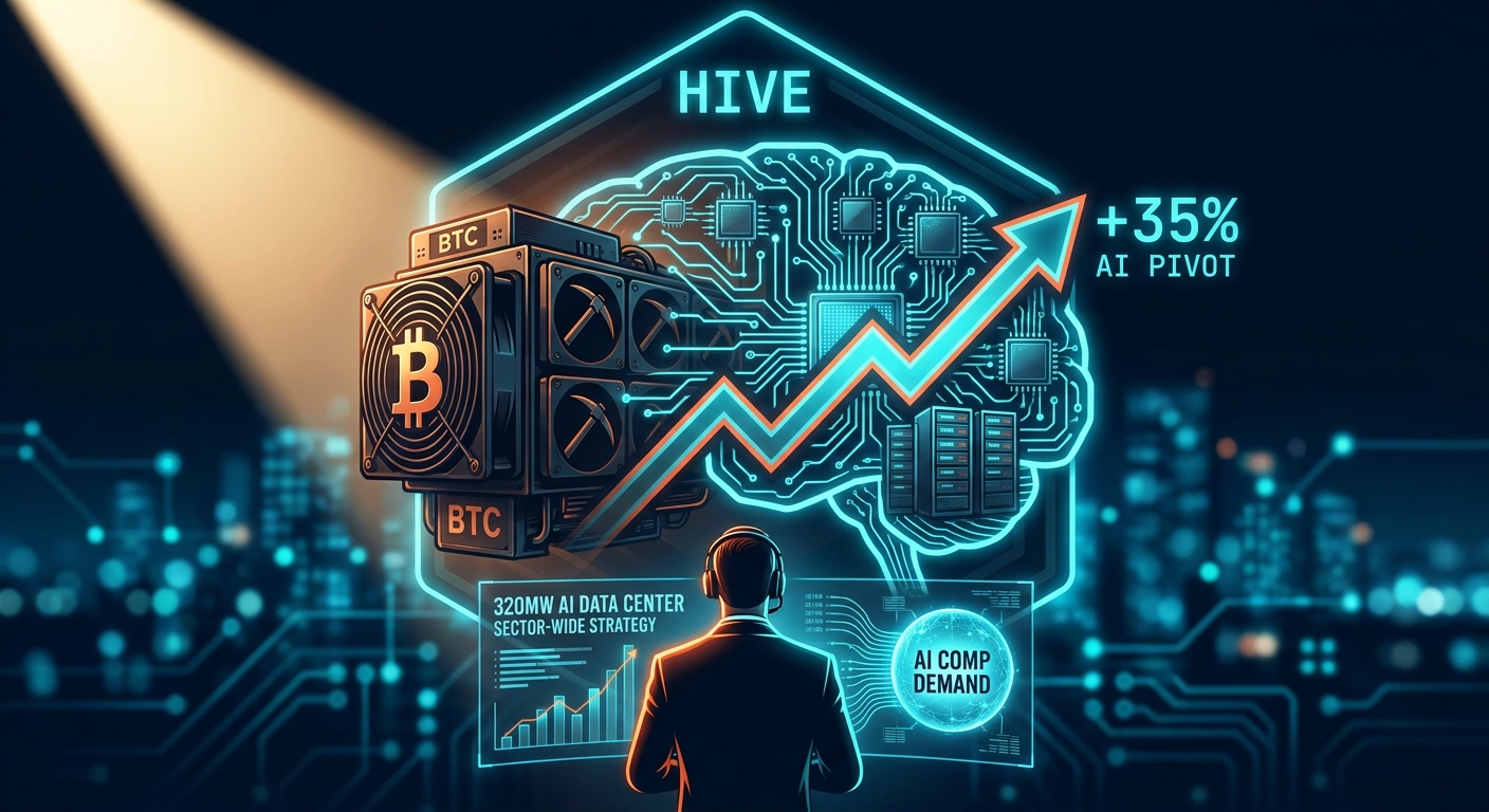 HIVE's 320MW AI Pivot Signals New Era for Bitcoin Miners