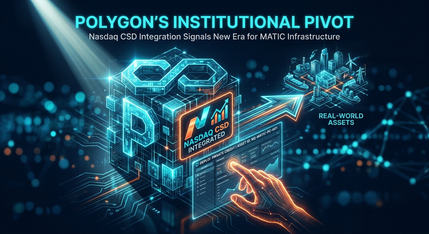 Polygon's Institutional Pivot: Nasdaq CSD Integration Signals New Era for MATIC Infrastructure