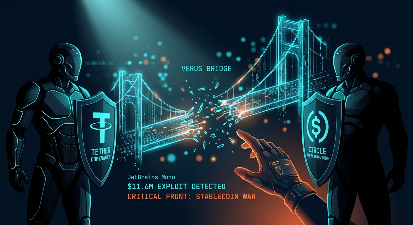 Verus Bridge Exploit Reveals Critical Front in USDT vs. USDC Stablecoin War