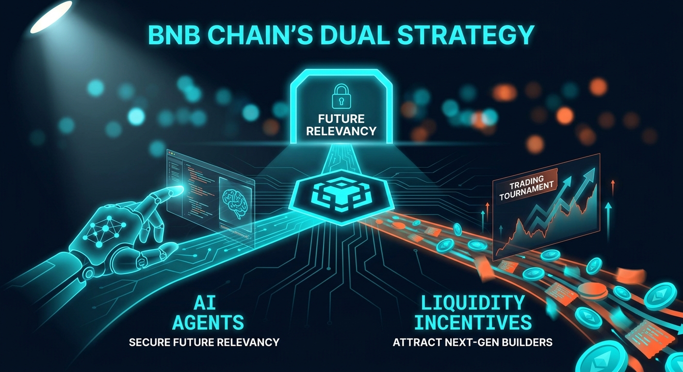 BNB Chain's Dual Strategy: Securing Future Relevancy with AI Agents and Liquidity Incentives