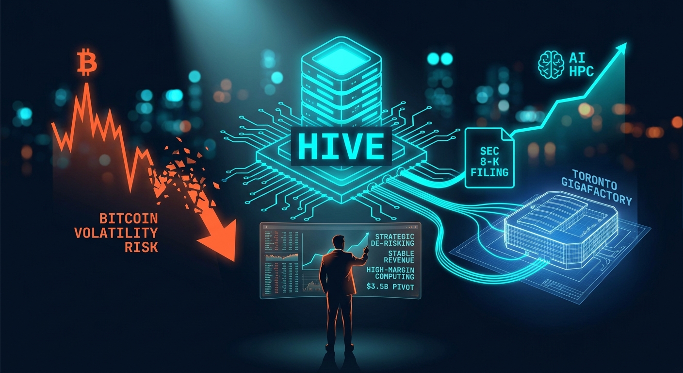 Hive Digital's $3.5B AI Pivot Signals Strategic De-Risking from Bitcoin Volatility