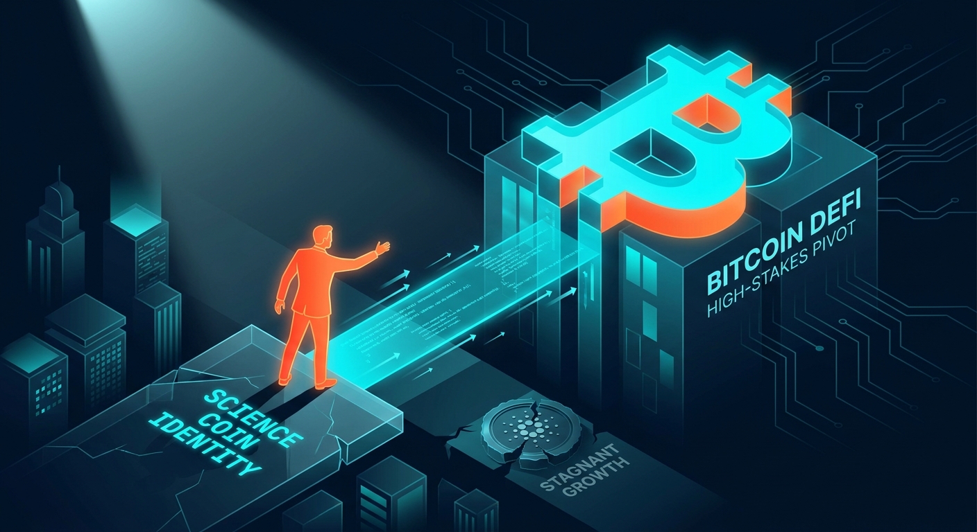 Cardano Targets Bitcoin DeFi in High-Stakes Pivot from 'Science Coin' Identity