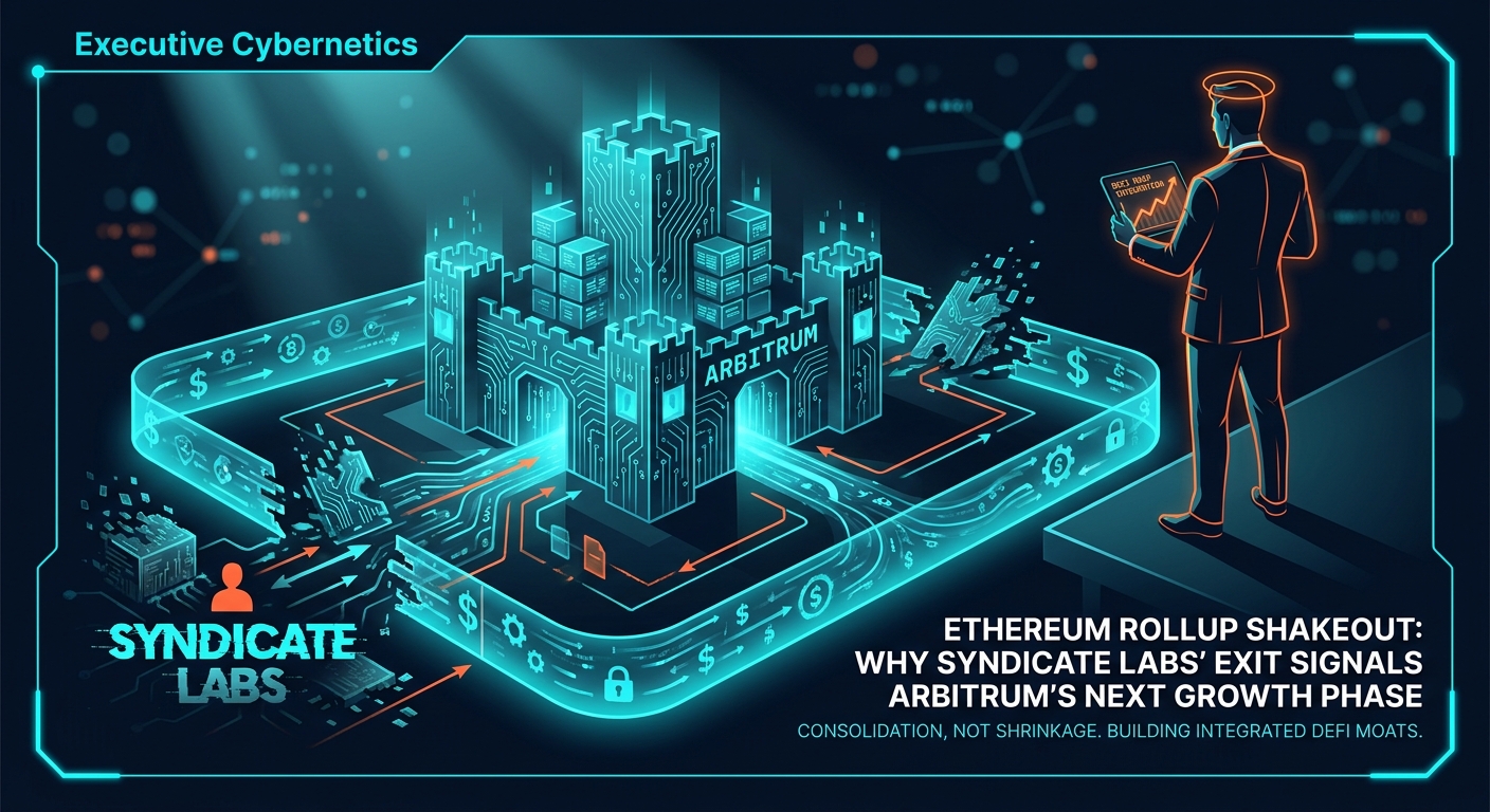 Ethereum Rollup Shakeout: Why Syndicate Labs' Exit Signals Arbitrum's Next Growth Phase