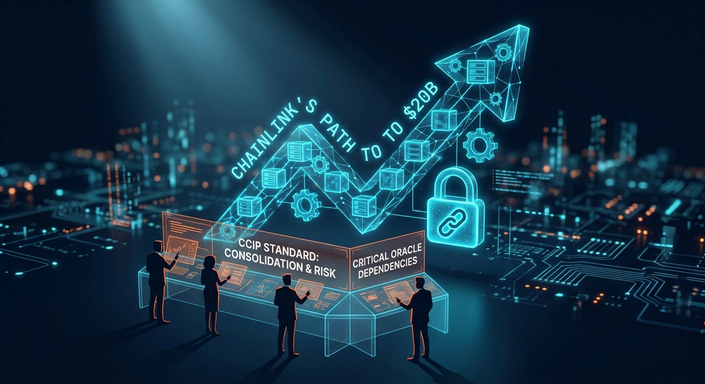Analysis of Chainlink's Path to $20B Market Cap Reveals Critical Oracle Dependencies for DeFi
