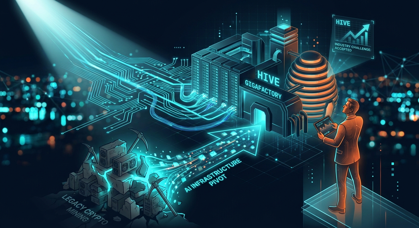 HIVE's CAD $3.5B Gigafactory Pivot: A High-Stakes Bet Beyond Crypto Mining