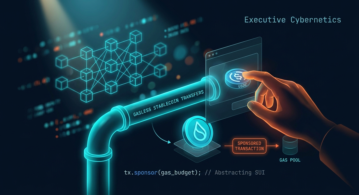 Sui's Gasless Stablecoin Transfers Redefine On-Chain Payments for Developers
