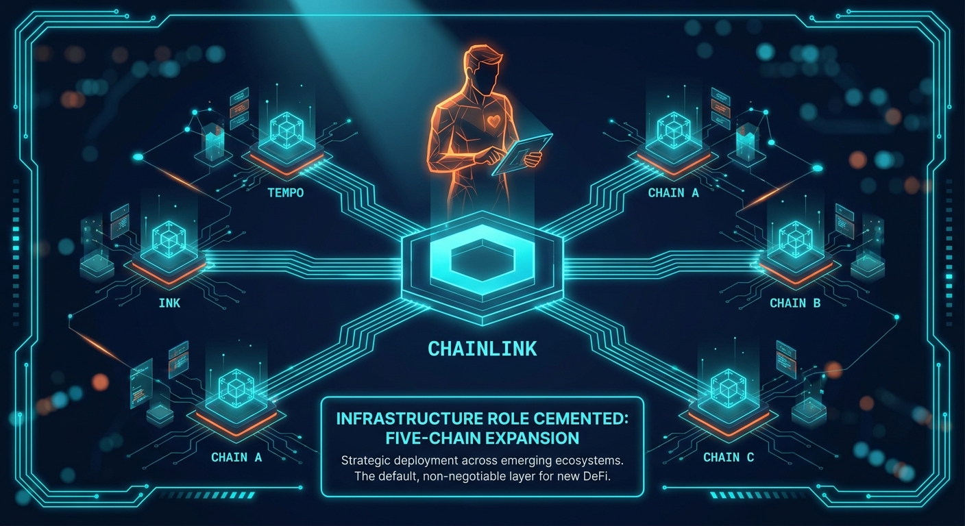 Chainlink Cements Infrastructure Role with Five-Chain Oracle Service Expansion
