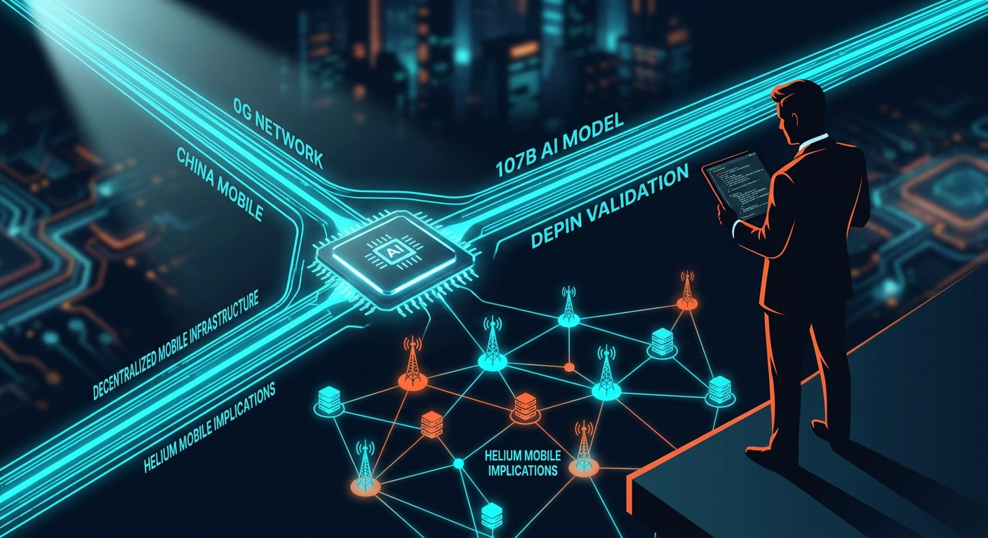 0G and China Mobile Train 107B AI Model, Testing Decentralized Mobile Infrastructure
