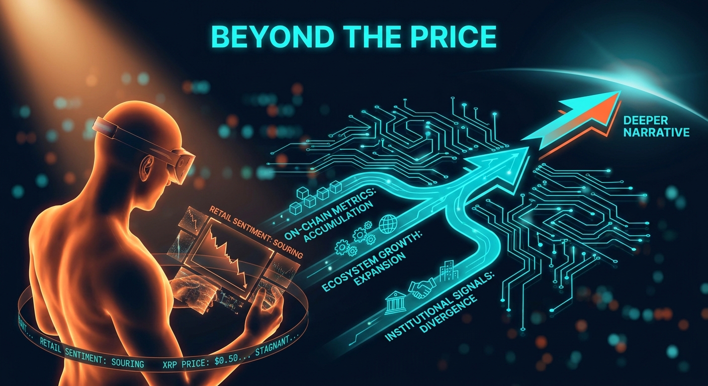Beyond the Price: Three Contradictory XRP Signals Suggest a Deeper Narrative