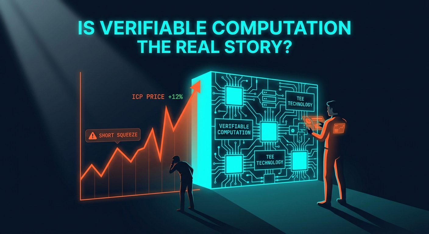 ICP Price Jumps 12% on Short Squeeze, But Is Verifiable Computation the Real Story?