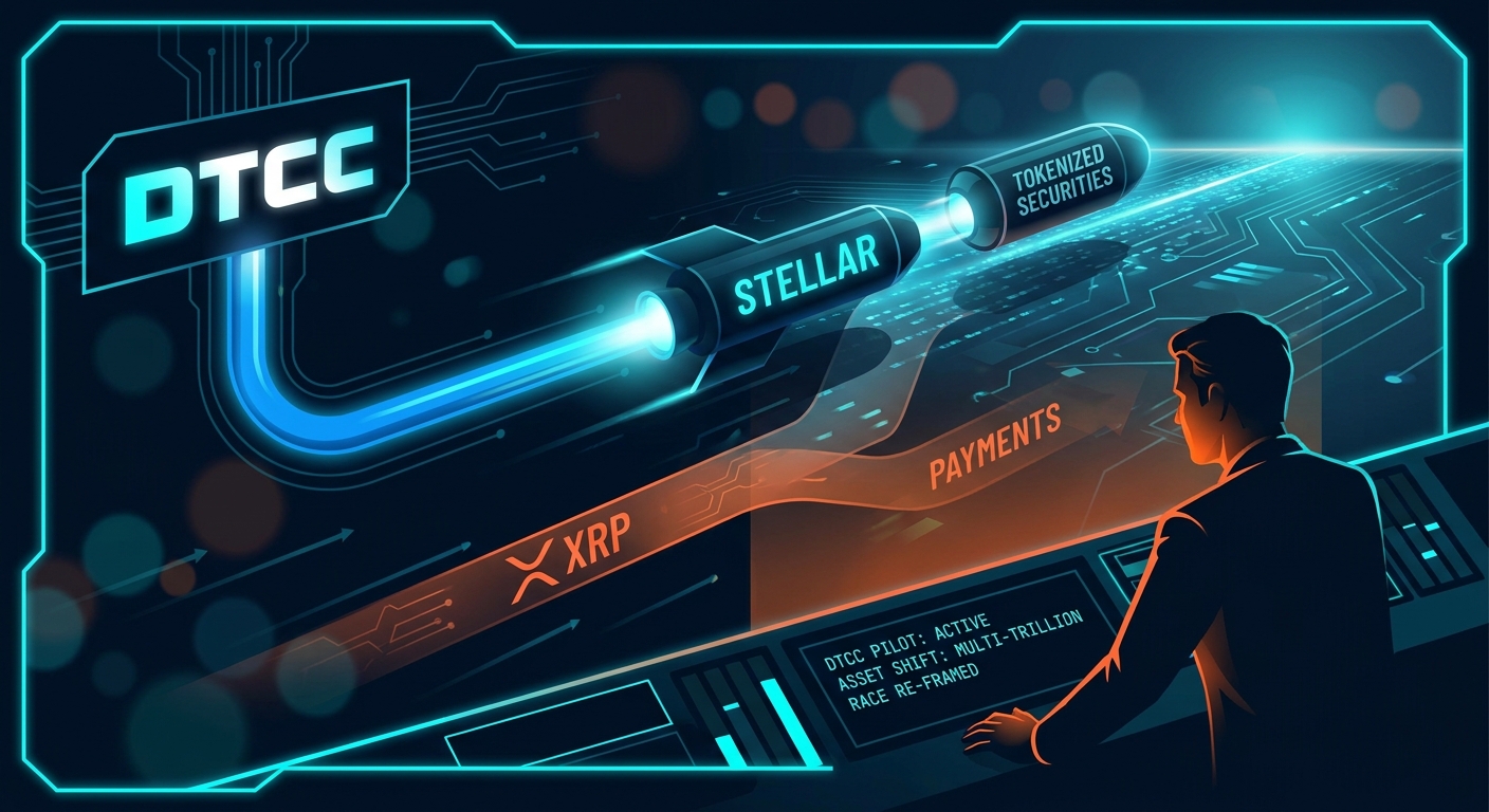 Stellar's DTCC Partnership Re-Frames the Tokenized Securities Race Against XRP