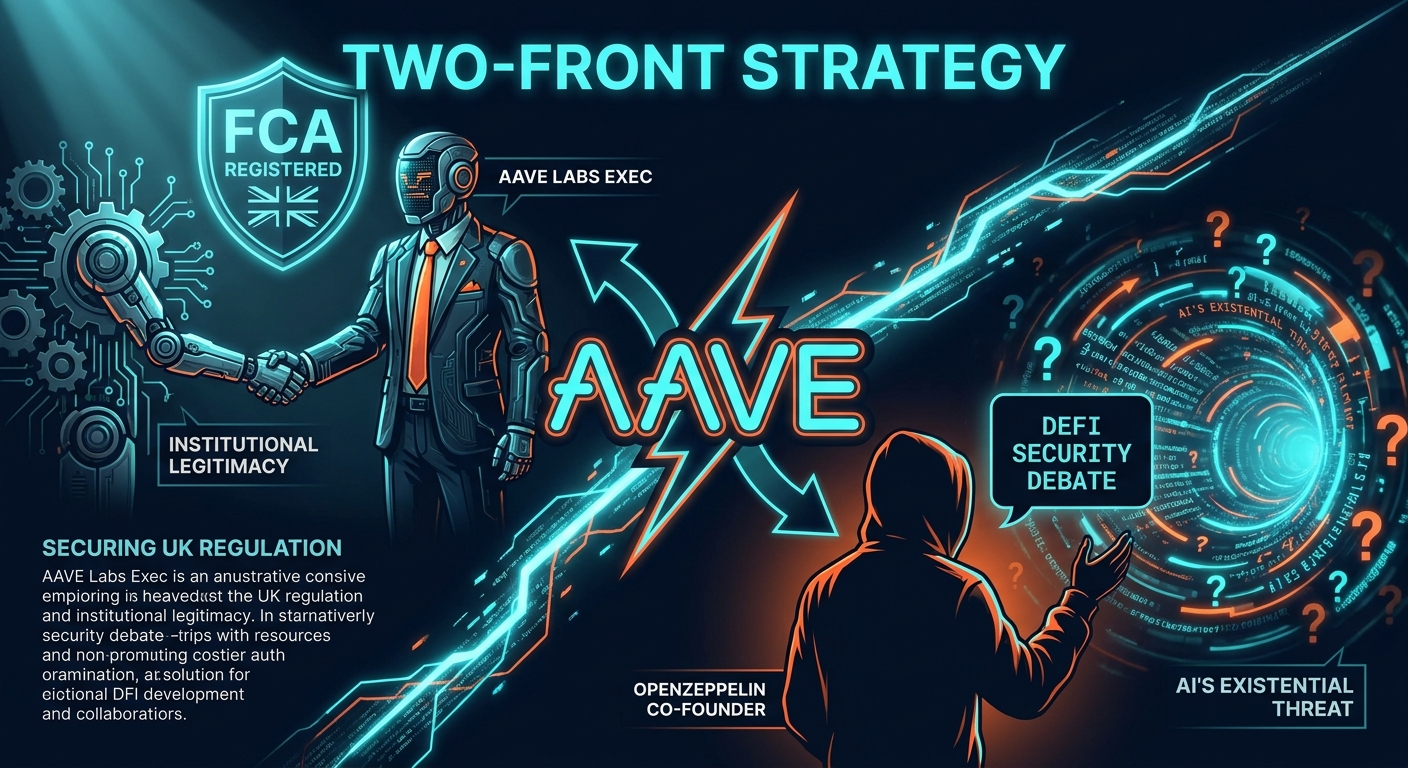 Aave's Two-Front Strategy: Securing UK Regulation While Debating AI's Existential Threat to DeFi