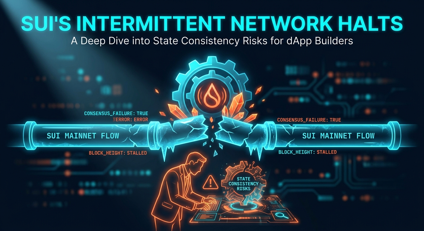Sui's Intermittent Network Halts: A Deep Dive into State Consistency Risks for dApp Builders