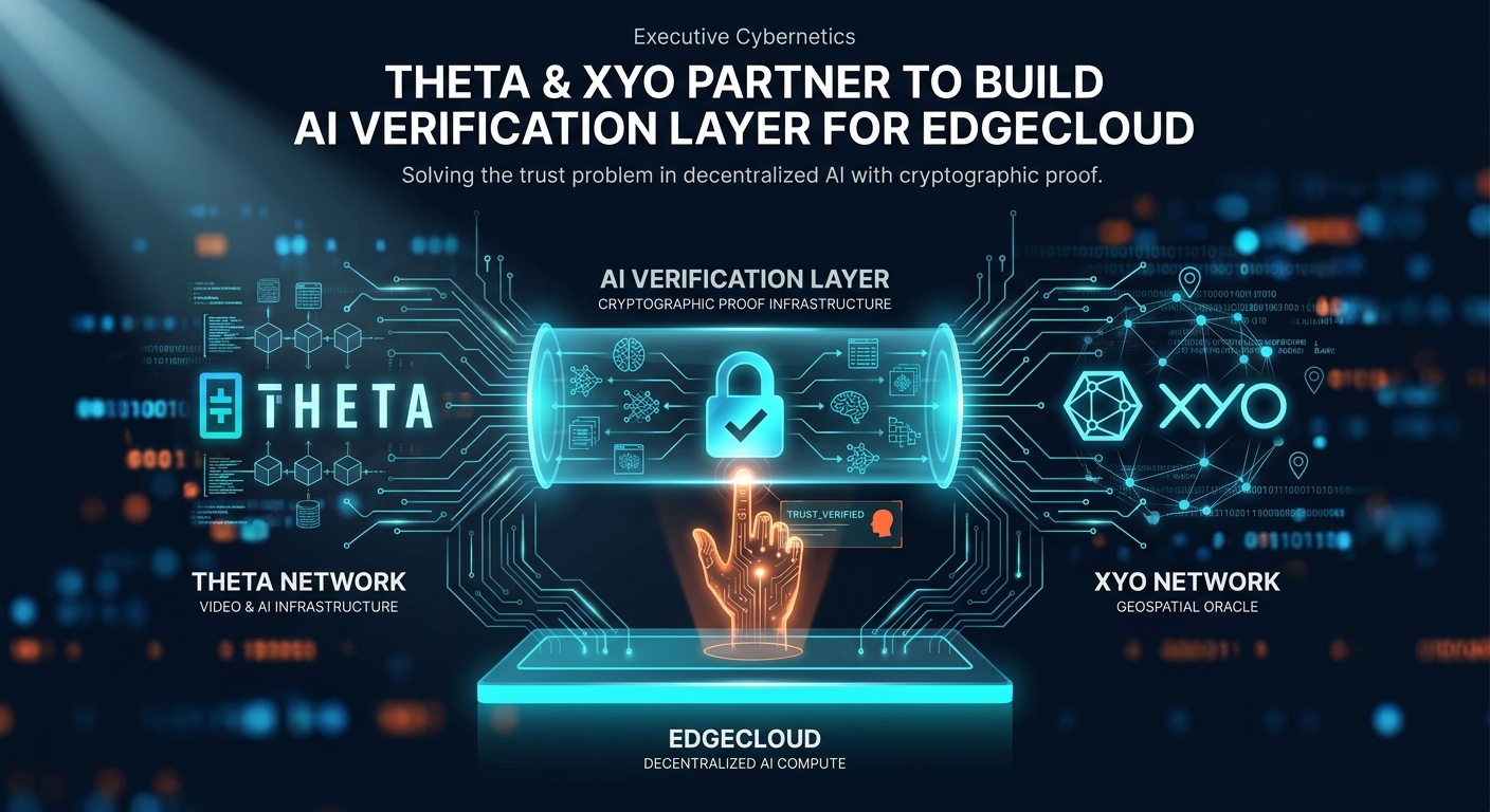 Theta and XYO Partner to Build AI Verification Layer for EdgeCloud
