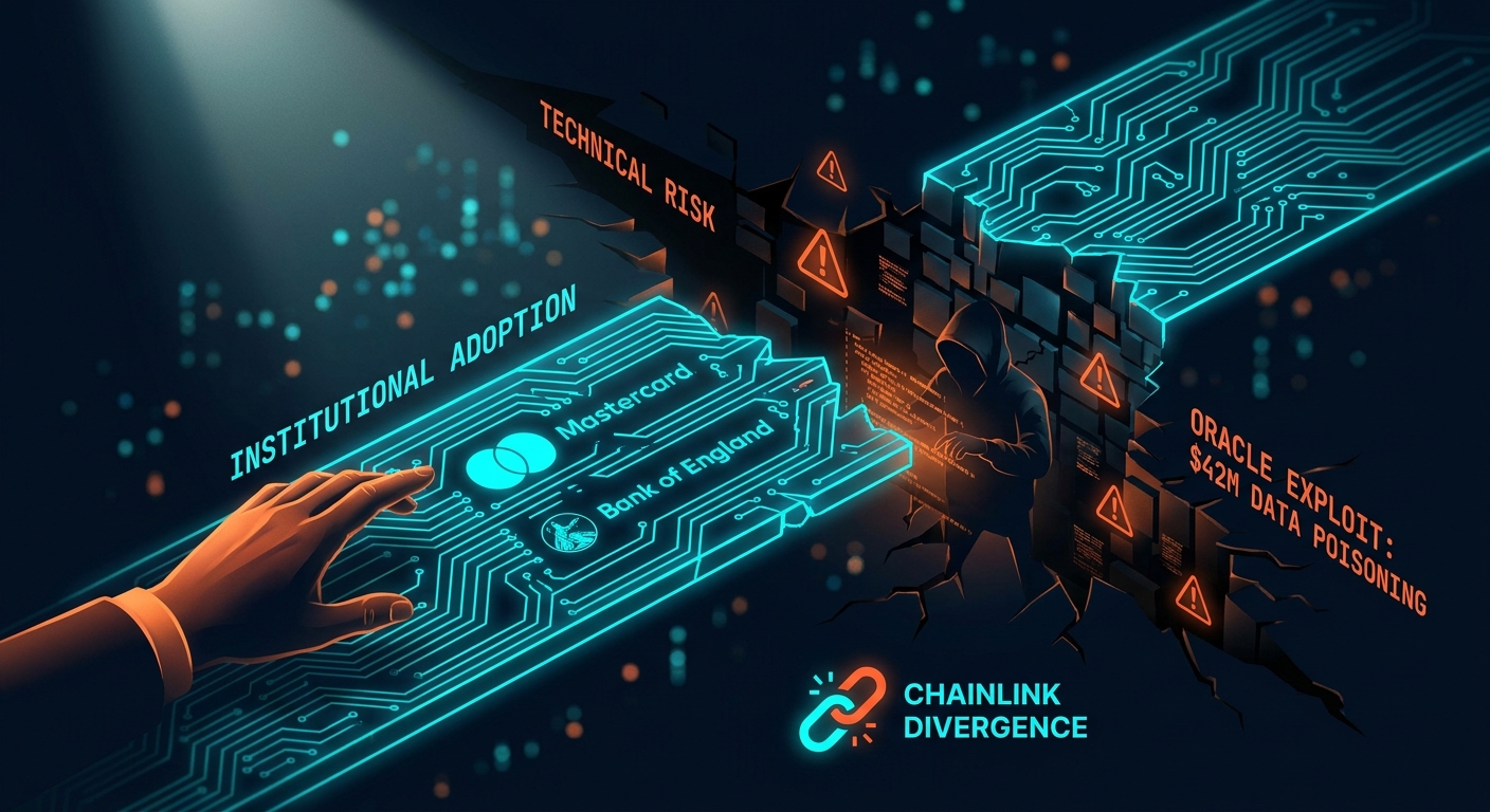 Chainlink Oracle Exploit Creates Divergence Between Institutional Adoption and Technical Risk