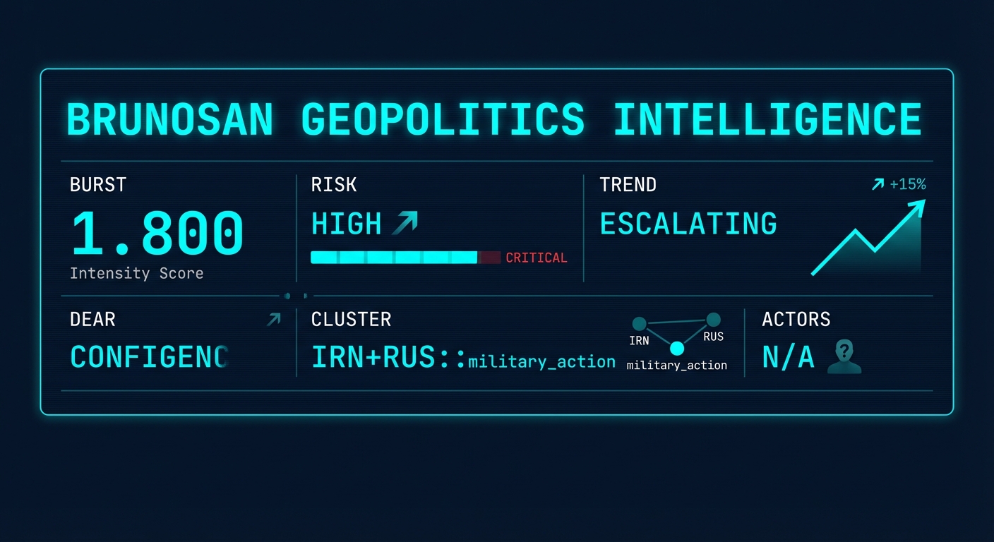Signal Intelligence: IRN+RUS::military_action