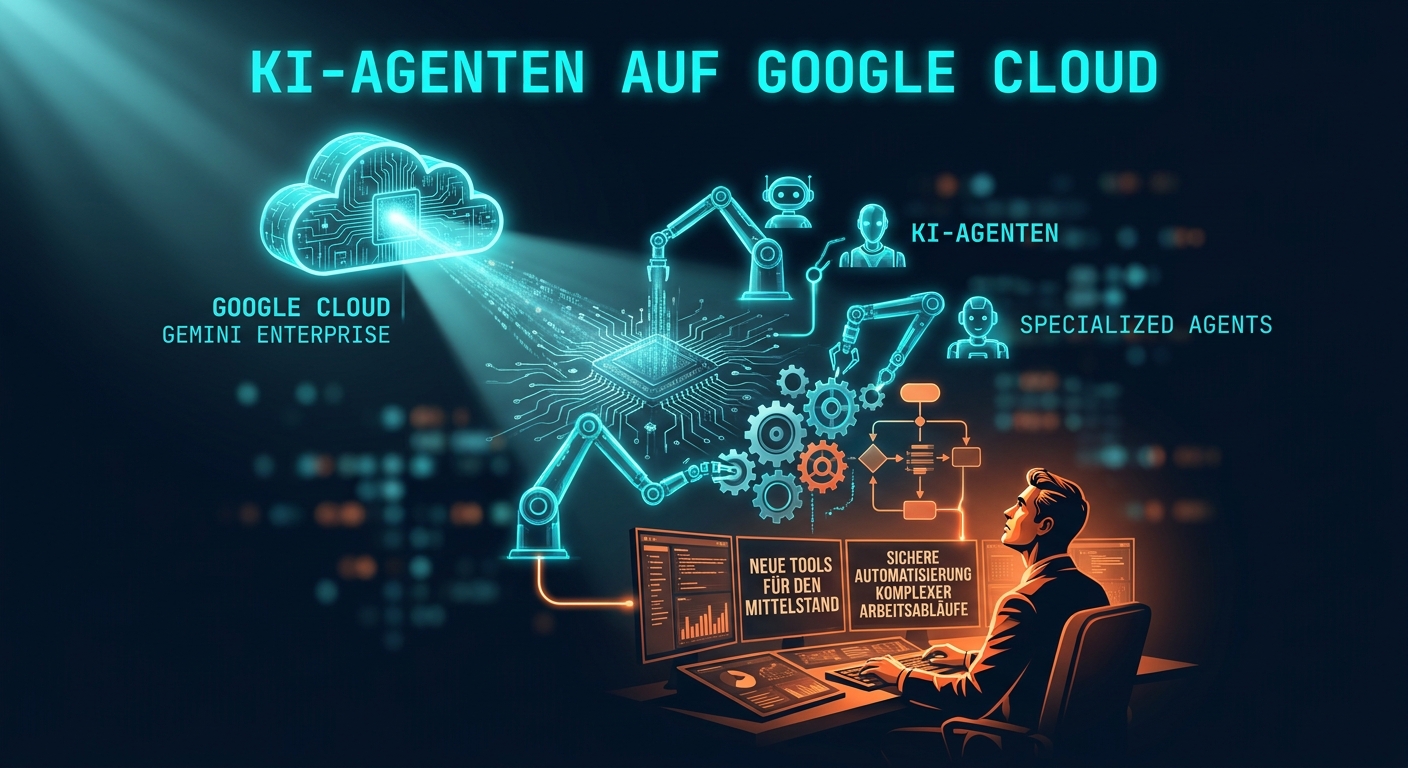 KI-Agenten auf Google Cloud: Neue Tools fuer den Mittelstand