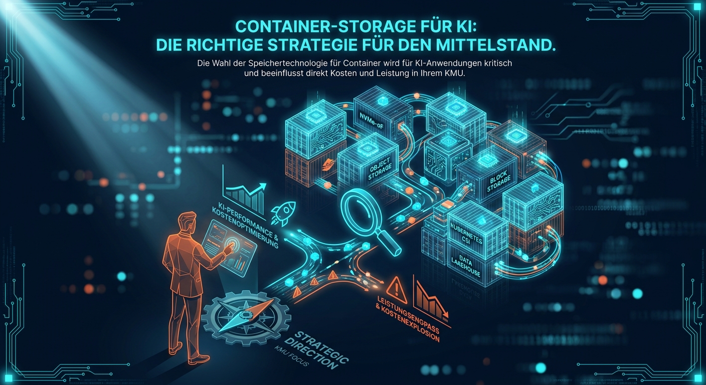 Container-Storage für KI: Die richtige Strategie für den Mittelstand