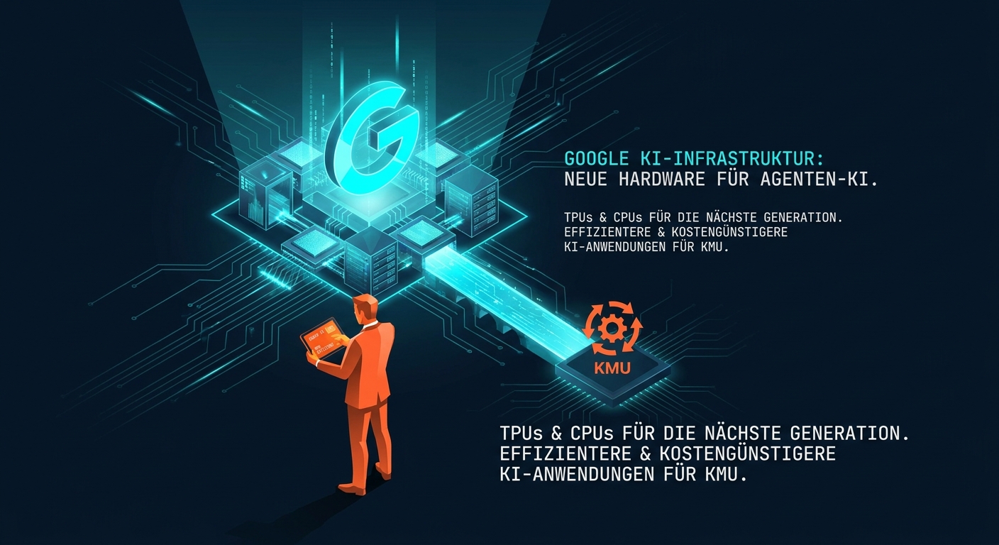 KI-Infrastruktur: Google stellt neue Hardware fuer Agenten-KI vor
