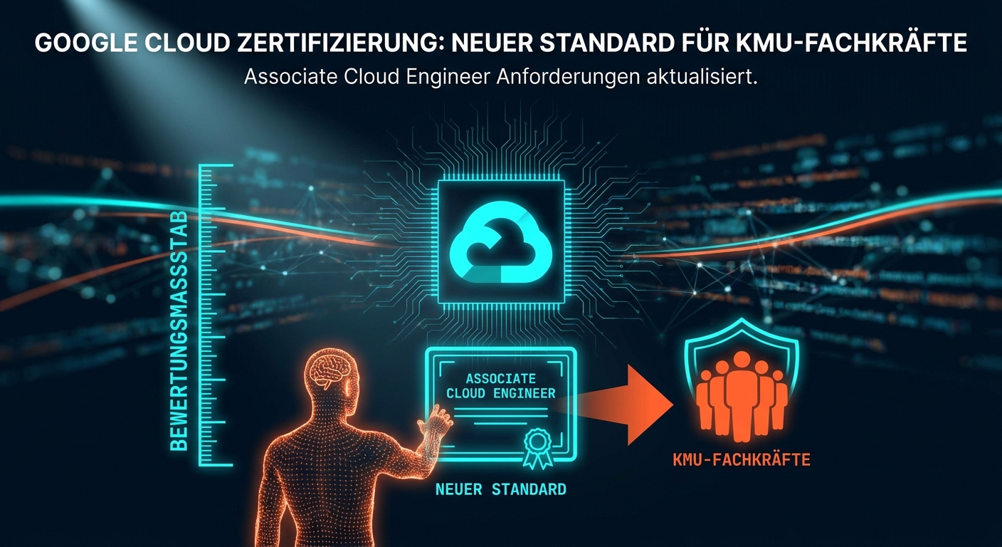 Google Cloud Zertifizierung: Neuer Standard fuer KMU-Fachkraefte