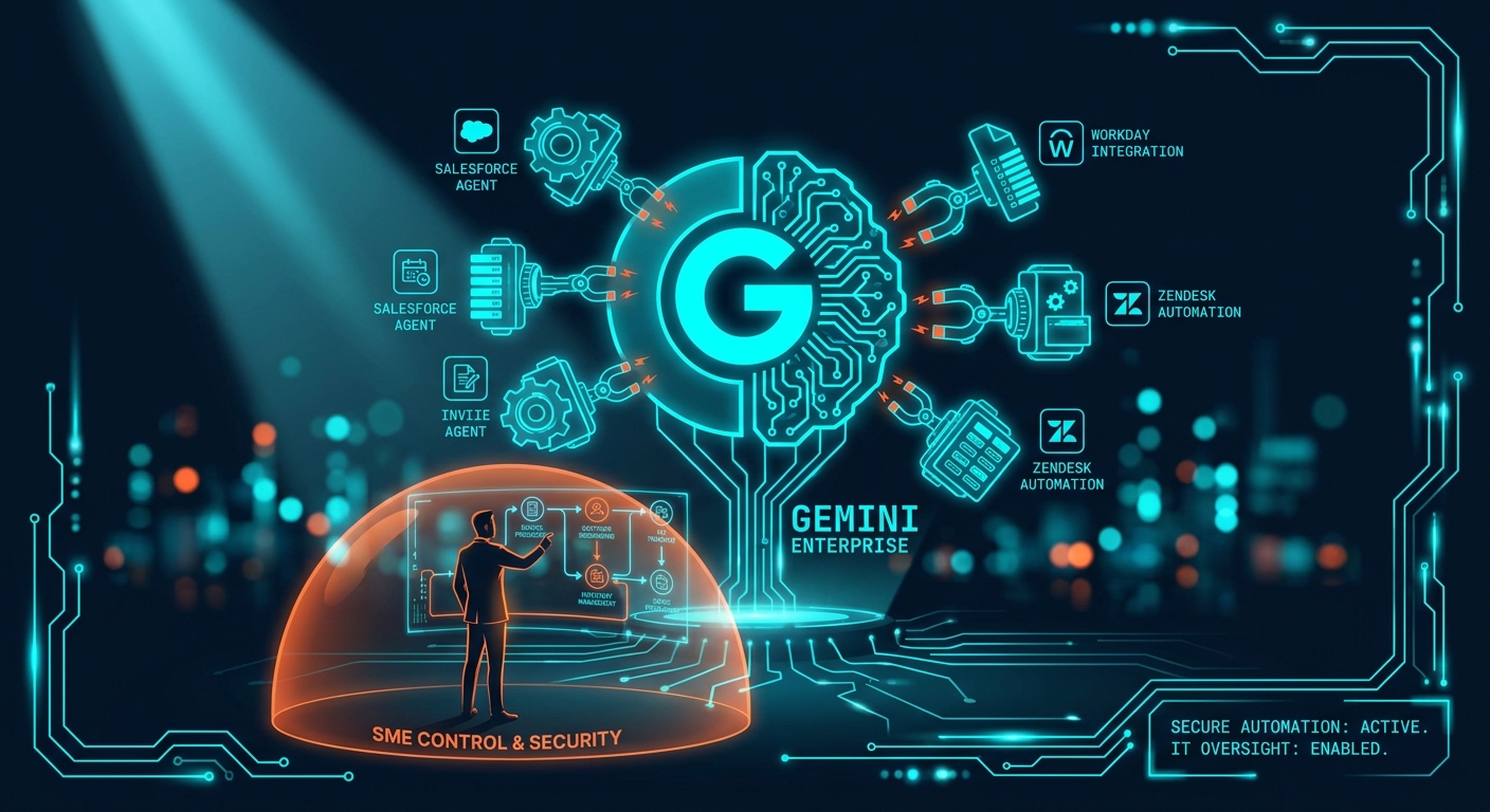 KI-Agenten für KMU: Google integriert Partner-Tools in Gemini