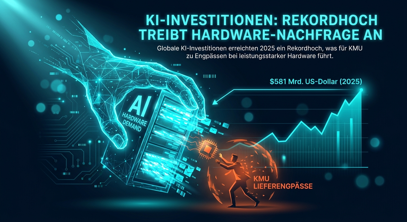 KI-Investitionen: Rekordhoch treibt Hardware-Nachfrage an