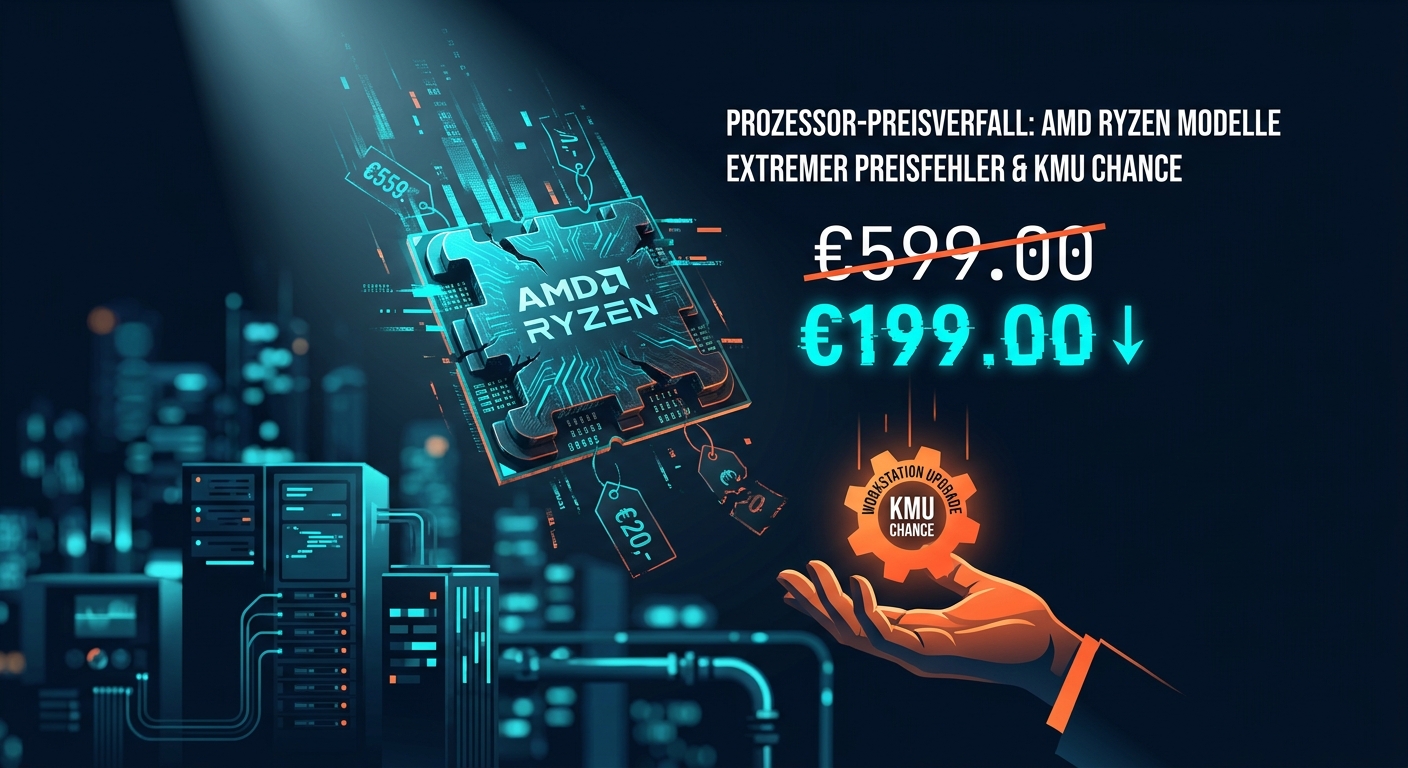 Prozessor-Preise: AMD Ryzen Modelle mit deutlichem Preisverfall