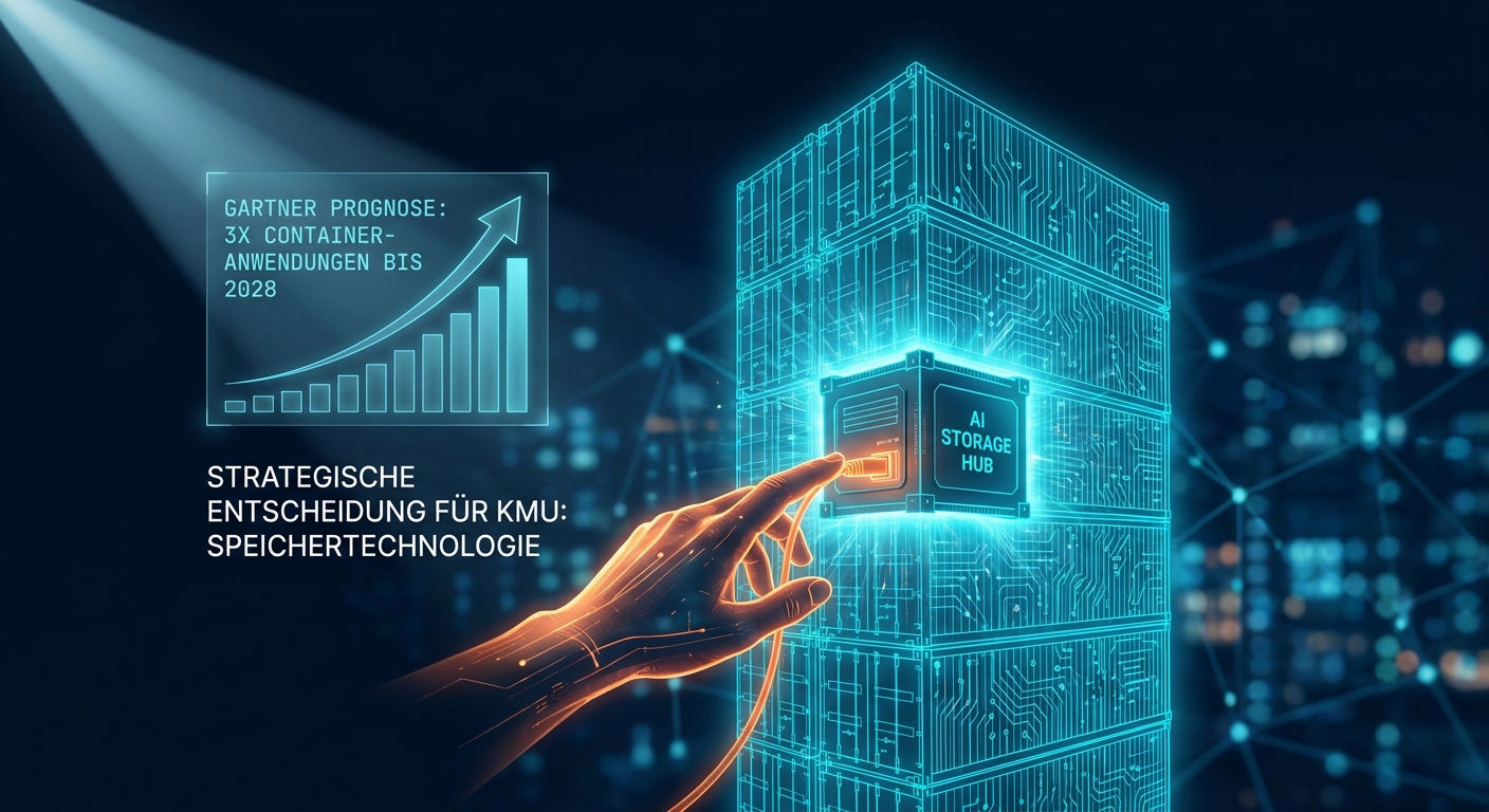 Container-Storage für KI: Neue Gartner-Prognose für KMU
