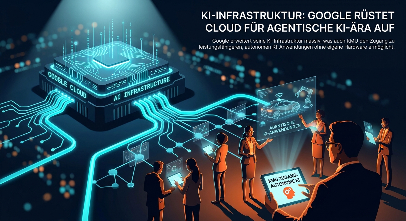 KI-Infrastruktur: Google rüstet Cloud für agentische KI-Ära auf
