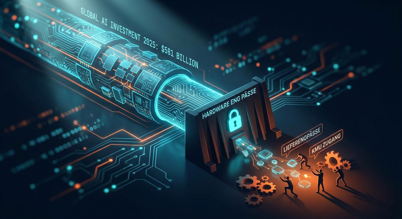 KI-Investitionen: Rekordsumme führt zu Hardware-Engpässen