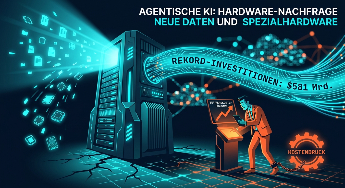 Agentische KI: Rekord-Investitionen treiben Hardware-Nachfrage