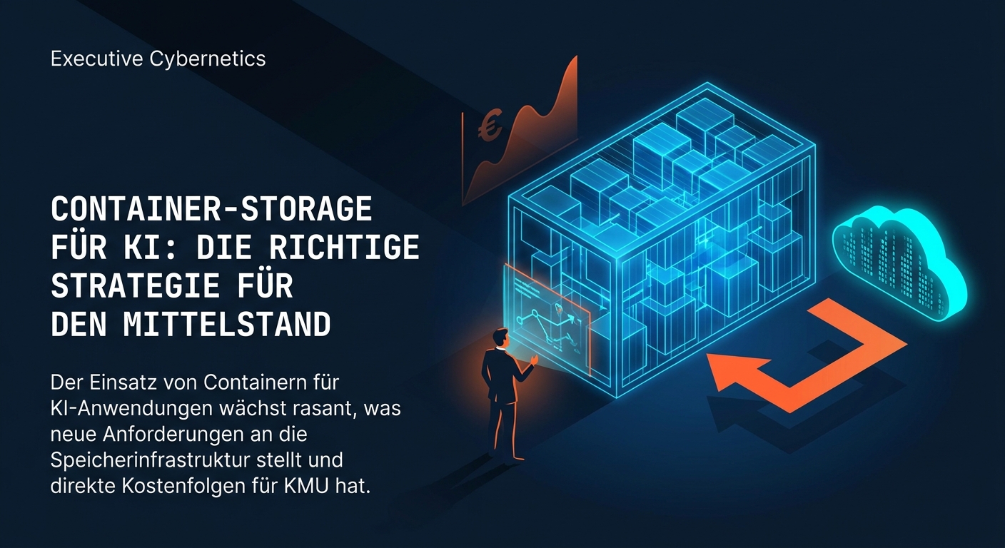 Container-Storage für KI: Die richtige Strategie für den Mittelstand